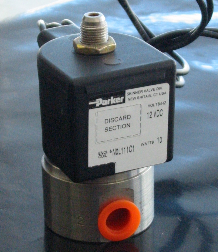 Parker solenoid valve Pure Hydroponics